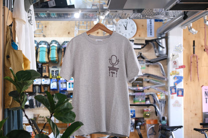 TACOMAFUJI RECORDS OYOT hair/cyclery Tee Designed by Yachiyo Katsuyama