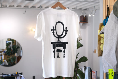 TACOMAFUJI RECORDS OYOT hair/cyclery Tee Designed by Yachiyo Katsuyama